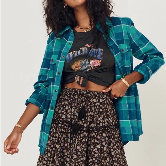 Spell Maverick Flannel Shirt - Picture 1 of 7